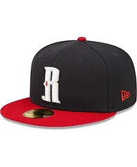 Men's New Era Navy Reno Aces Authentic Collection Team 59FIFTY Fitted Hat