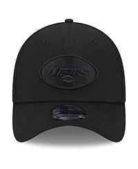 Men's New Era Black York Jets Main Neo 39THIRTY Flex Hat