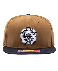 Men's Brown Manchester City Cognac Fitted Hat