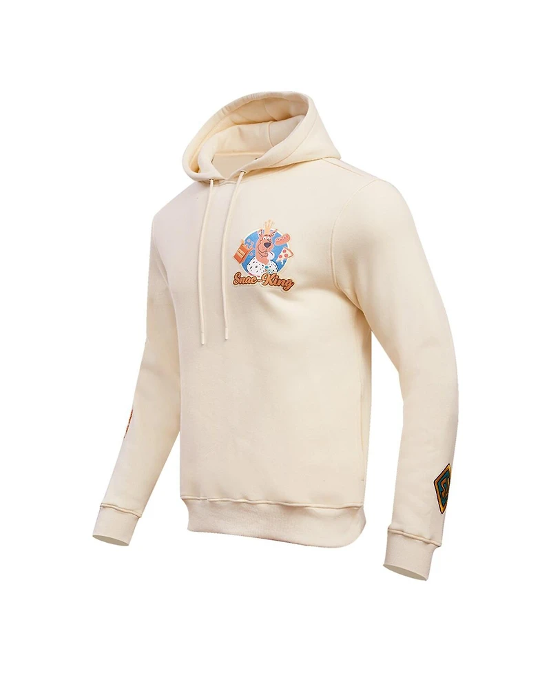 Men's and Women's Freeze Max Natural Scooby-Doo Snack King Pullover Hoodie