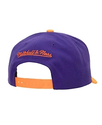 Men's Mitchell & Ness Purple, Orange Phoenix Suns Soul Xl Logo Pro Crown Snapback Hat