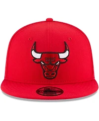 Men's New Era Red Chicago Bulls Official Team Color 9FIFTY Snapback Hat
