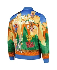 Men's Freeze Max Looney Tunes Graphic Satin Full-Snap Jacket