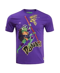 Men's and Women's Freeze Max Purple Teenage Mutant Ninja Turtles Donnie Defender Graphic T-shirt