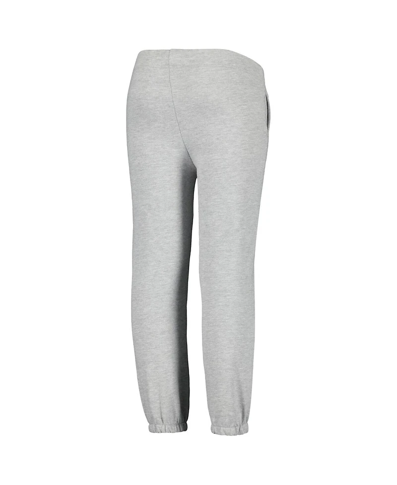 Big Boys League Collegiate Wear Heather Gray Wisconsin Badgers Essential Pants
