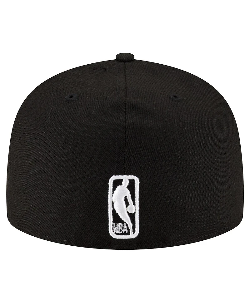 Men's New Era Black Phoenix Suns Team 59FIFTY Fitted Hat