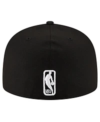 Men's New Era Black Phoenix Suns Team 59FIFTY Fitted Hat