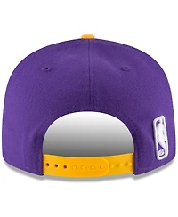 Men's New Era Purple, Gold Los Angeles Lakers Two-Tone 9FIFTY Adjustable Hat