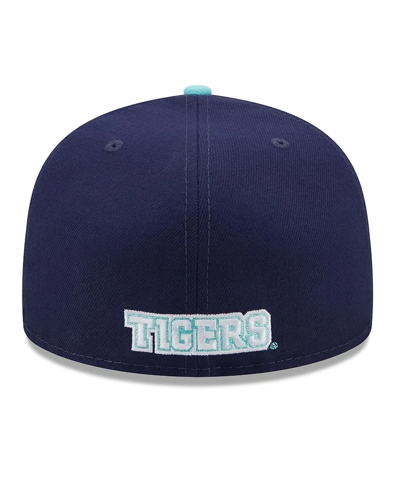 Men's New Era Navy, Light Blue Clemson Tigers 59FIFTY Fitted Hat