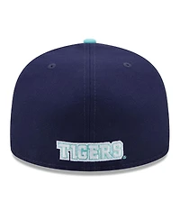Men's New Era Navy, Light Blue Clemson Tigers 59FIFTY Fitted Hat