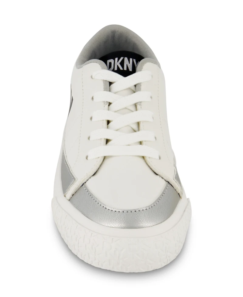 Dkny Little and Big Girls Hannah Marabel Lace Up Low Top Sneakers