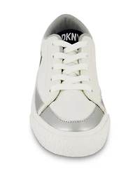 Dkny Little and Big Girls Hannah Marabel Lace Up Low Top Sneakers