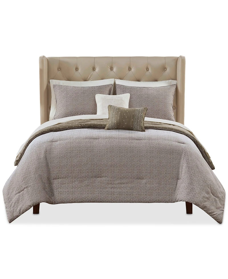 Jla Home Berkley 9-Pc. Comforter Set, California King, Exclusively at Macy's