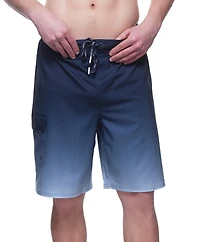 Rokka&Rolla Men's 9" No Liner Board Shorts Elastic Waist Quick Dry Swim Trunks