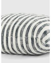 ienjoy Home Yarn Dyed Thin Stripe Decorative Pillow, 20" x