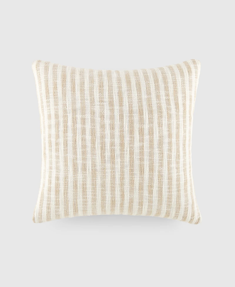 ienjoy Home Yarn Dyed Thin Stripe Decorative Pillow, 20" x 20"