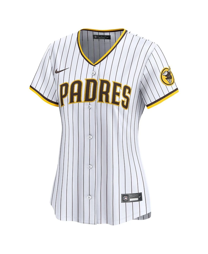 Women's Nike Manny Machado White San Diego Padres Home Limited Player Jersey