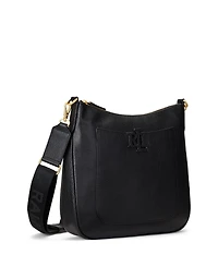 Lauren Ralph Cameryn Pebbled Leather Small Crossbody