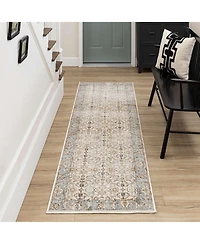 Karastan Divina Celestial 2'6" x 7'10" Runner Area Rug
