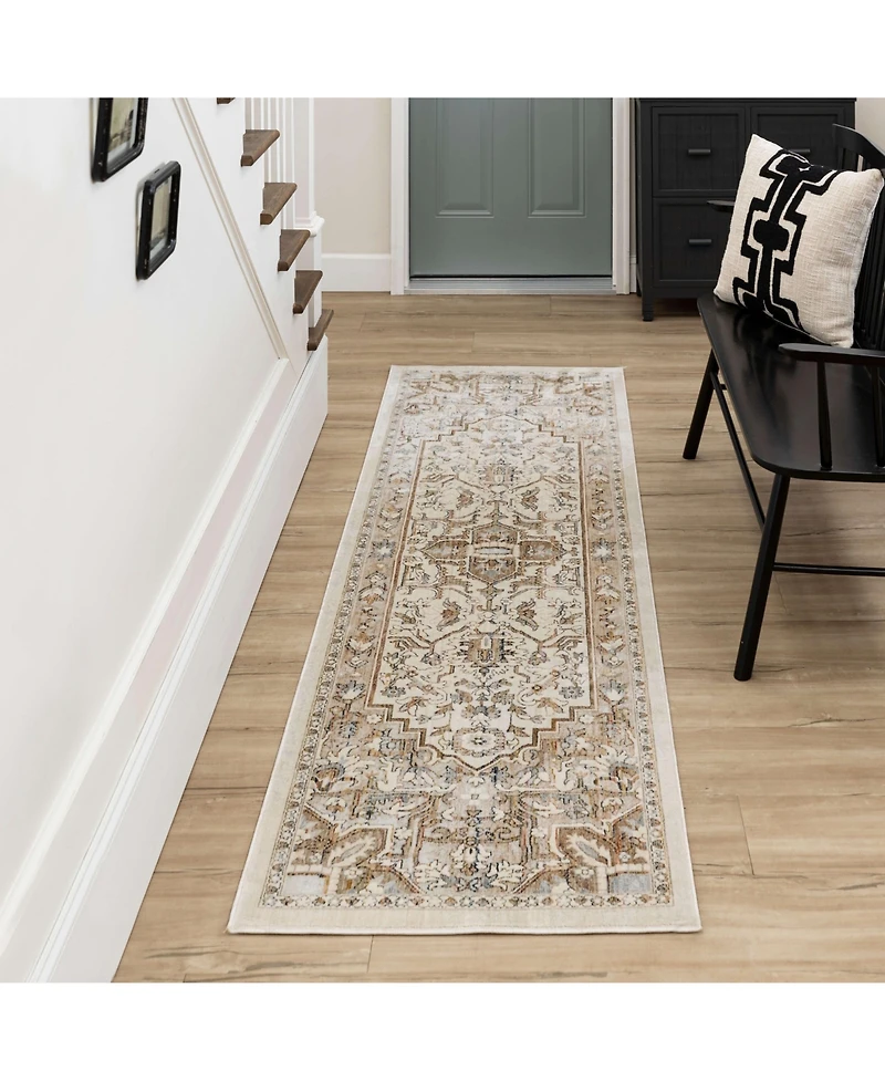 Karastan Divina Gloriana 2'6" x 7'10" Runner Area Rug