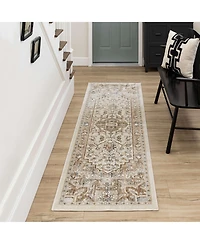Karastan Divina Gloriana 2'6" x 7'10" Runner Area Rug
