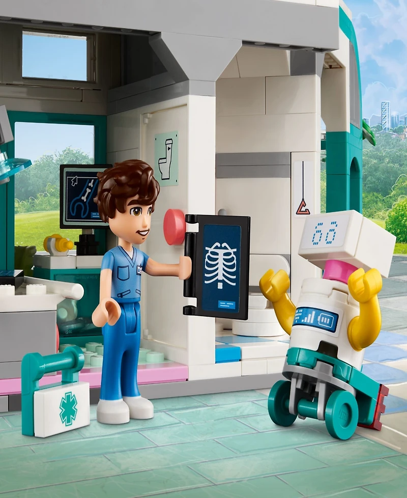 Lego Friends Heartlake City Hospital Toy Pretend Playset 42621, 1045 Pieces