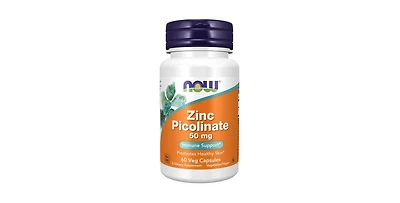Now Foods Zinc Picolinate, 50 mg, 60 Caps