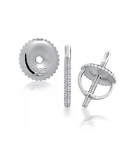 Bling Jewelry Black Square Kite Shaped Cz Micro Pave Cubic Zirconia Stud Earrings .925 Silver Screw back 7-12MM