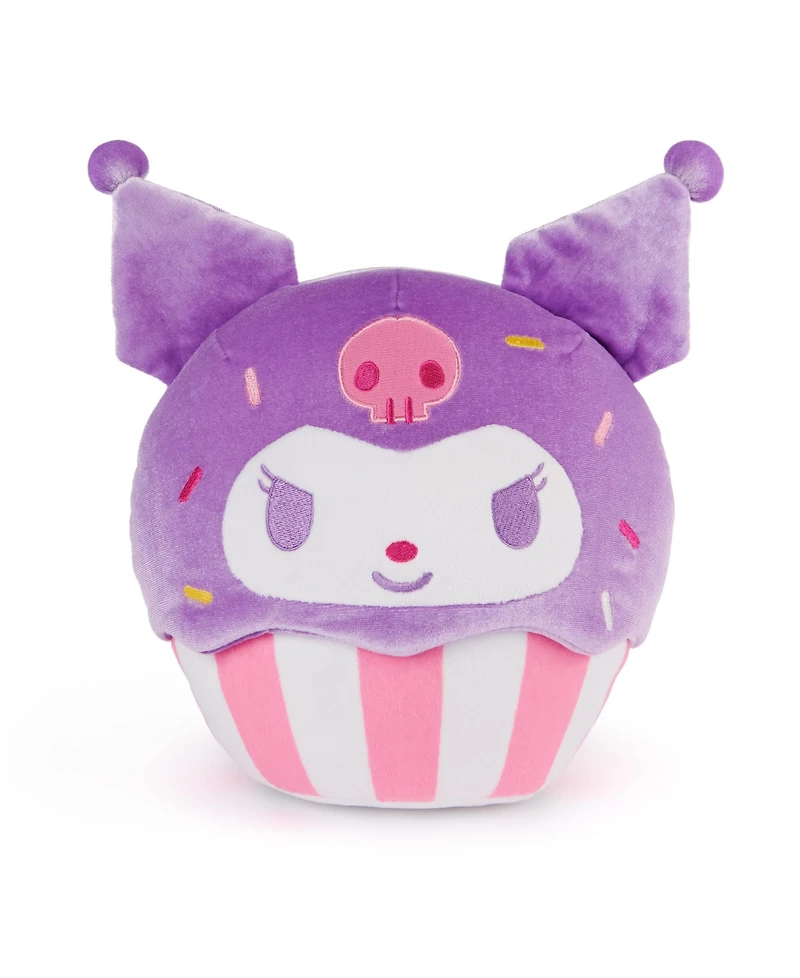 Hello Kitty Gund Sanrio Hello Kitty and Friends Kuromi Cupcake Plush, Stuffed Animal, For Ages 3 and up, 10"