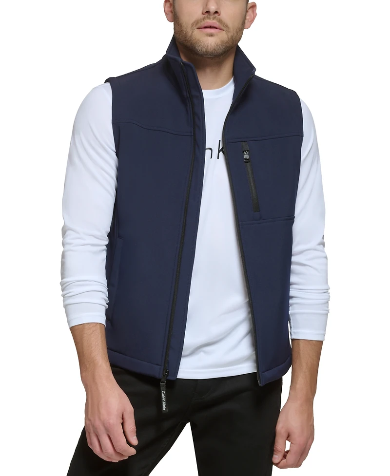 Calvin Klein Men's Infinite Stretch Soft Shell Vest