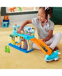 Little People Everyday Adventures Airport Toddler Playset, Airplane and 3 Play Pieces