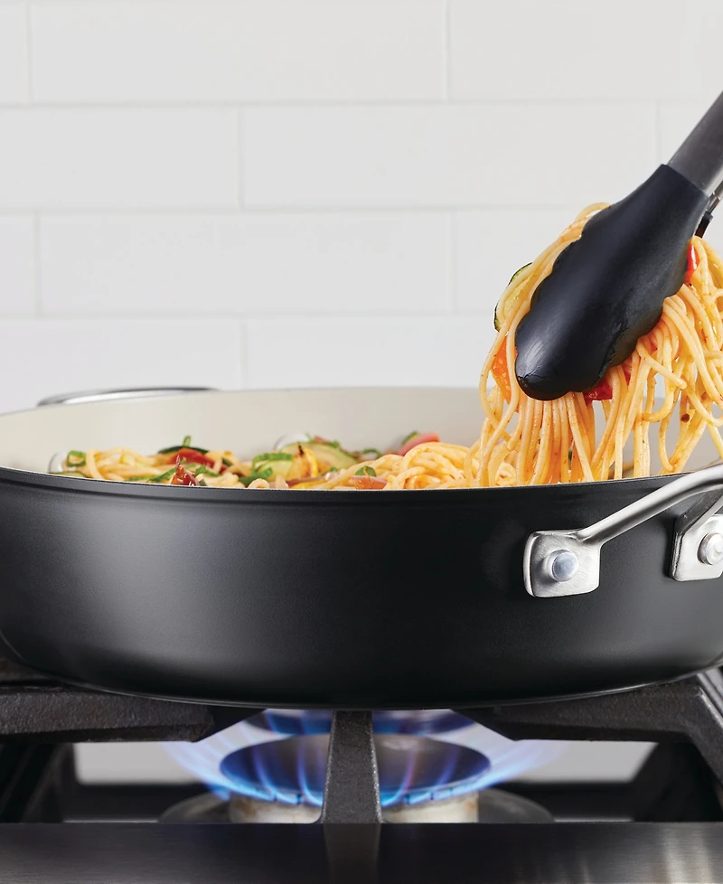 KitchenAid Hard Anodized Ceramic Nonstick 5 Quart Saute Pan with Lid