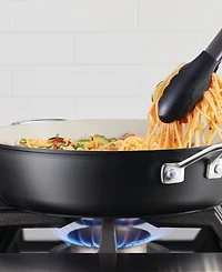 KitchenAid Hard Anodized Ceramic Nonstick 5 Quart Saute Pan with Lid