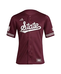 Adidas Men's Mississippi State Bulldogs Replica Baseball Jersey