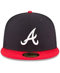 Men's New Era Navy Atlanta Braves 1995 World Series Wool 59FIFTY Fitted Hat