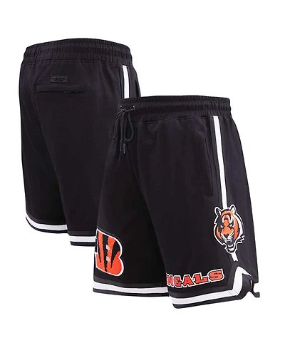 Men's Pro Standard Black Cincinnati Bengals Classic Chenille Shorts