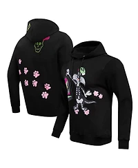 Men's and Women's Freeze Max Black Looney Tunes Sylvester & Tweety Skeleton Pullover Hoodie