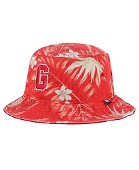 Men's '47 Brand Red Georgia Bulldogs Tropicalia Bucket Hat