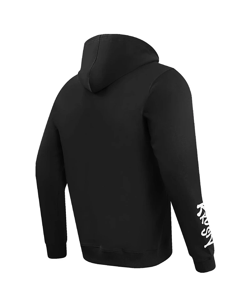 Men's Freeze Max Black The Simpsons Krusty Not A Role Model Pullover Hoodie