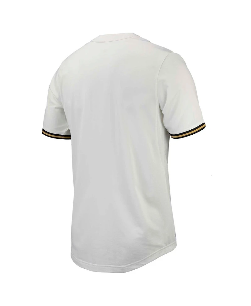 Men's Nike White Vanderbilt Commodores Replica Full-Button Baseball Jersey
