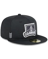 Men's New Era Black San Francisco Giants 2024 Clubhouse 59FIFTY Fitted Hat