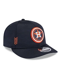 Men's New Era Navy Houston Astros 2024 Clubhouse Low Profile 59FIFTY Fitted Hat