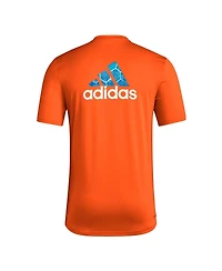 Men's adidas Orange Fc Cincinnati Local Pop Aeroready T-shirt