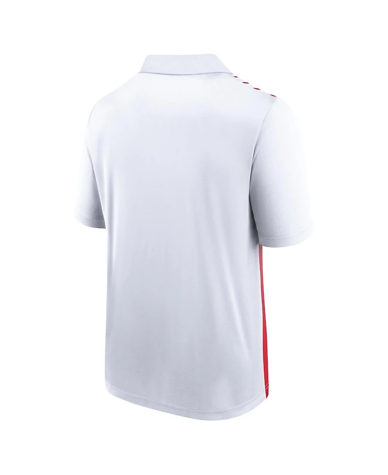 Men's Fanatics White, Red St. Louis Cardinals Sandlot Game Polo Shirt