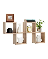 Danya B Cubby Chessboard Wall Shelf - Horizontal or Vertical