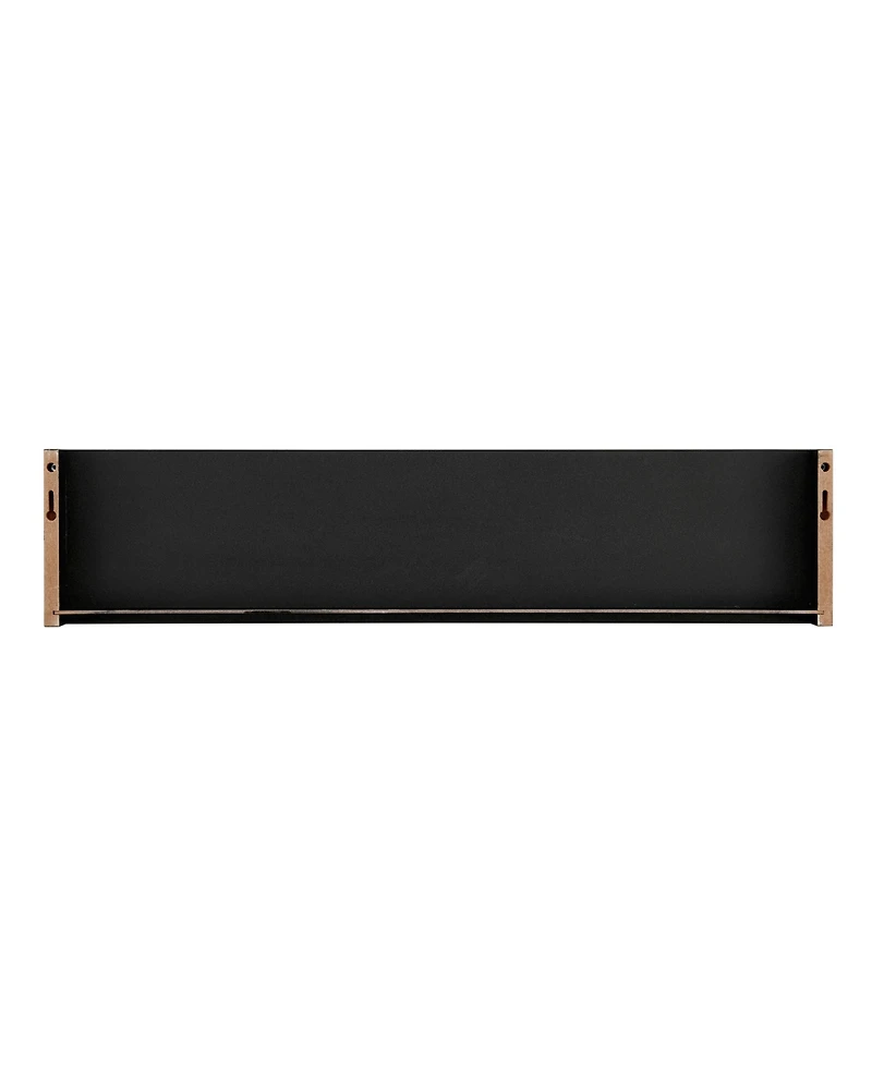 Wall Mounted Entryway Coat Rack with Decorative Ledge Shelf and Hooks