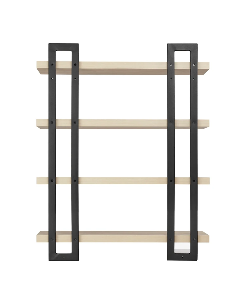 Danya B 4-Tier Floating Bracket Wall Shelf