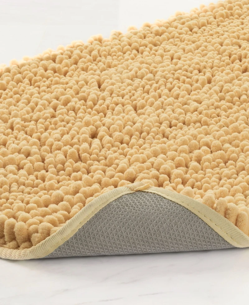 Laura Ashley Astor Chenille 2-Pc. Bath Mat Set