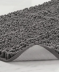 Laura Ashley Astor Chenille Bath Mat, 20" x 34"