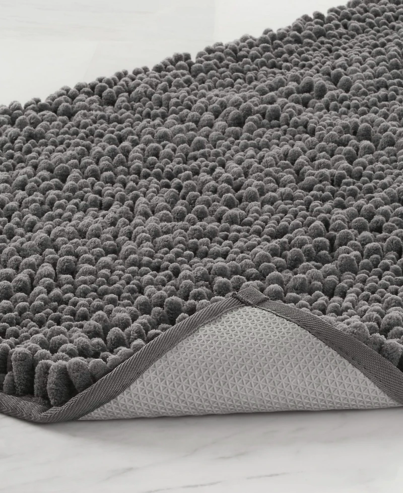 Laura Ashley Astor Chenille 2-Pc. Bath Mat Set